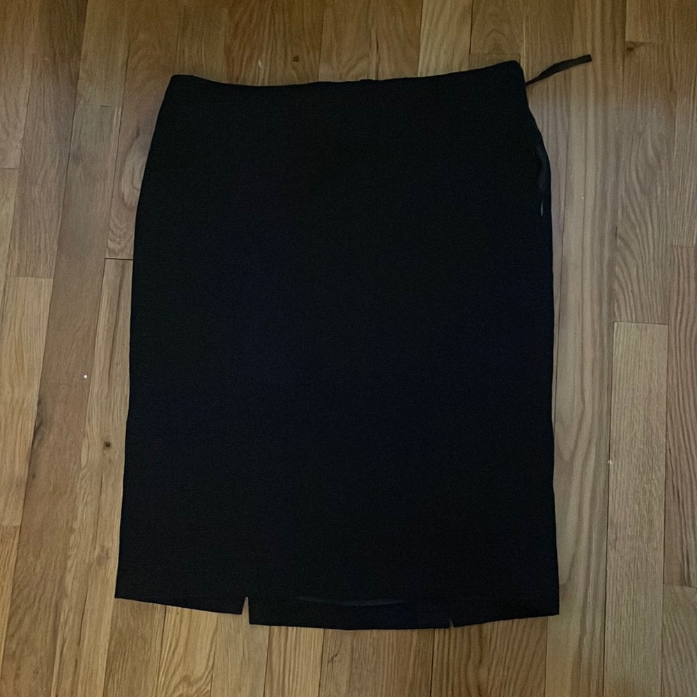 Black work skirt